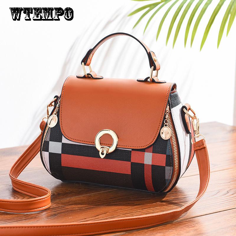 Brand Trendy Wild Handbags Fashion Printing Handbags Shoulder Bag Messenger Bag