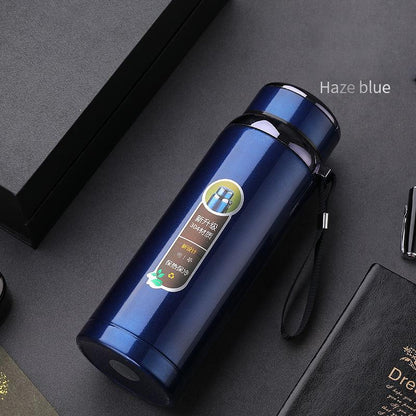 0.6/0.8/1/1.2/1.5L Stainless Steel Vacuum Flask Travel Sports Household Water Bottle Coffee Tea Water Bottle