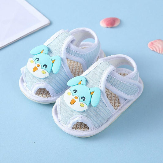 Soft Bottom Non-slip Velcro Cloth Sandals Summer New Men and Women Baby Toddler Shoes Baby Shoes