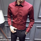 Spring and Autumn Men's Long-sleeved Shirts Slim Casual White Shirts Men's Trendy Business Formal Wear Professional Shirts