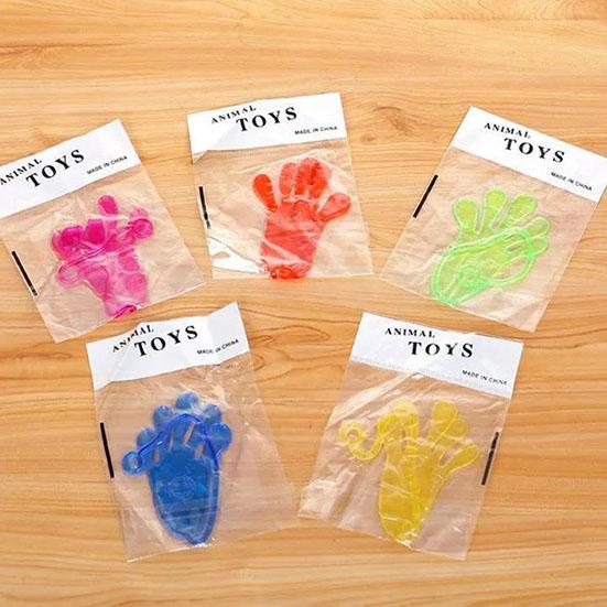 Elastic Stretch Sticky Palm Decompression Sticky Wall Palm Toy Creative Tricky Squeeze Toy Children's Small Toy