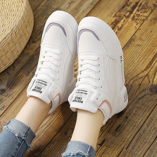 Casual Kids Shoes Waterproof Sneakers Children White Shoes Flats Antislip Girls Trainers Classic Fashion Children Leather Shoes