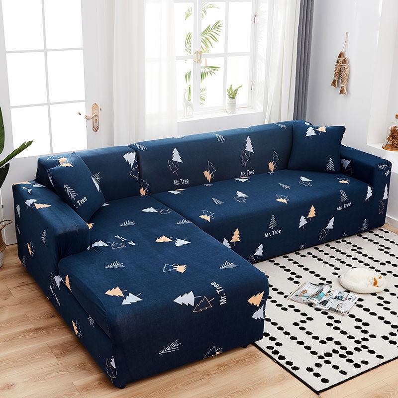 Stretch Sofa Covers for Living Room Needs Order 2 Pcs Couch Covers for L-shape Corner Sectional Sofa