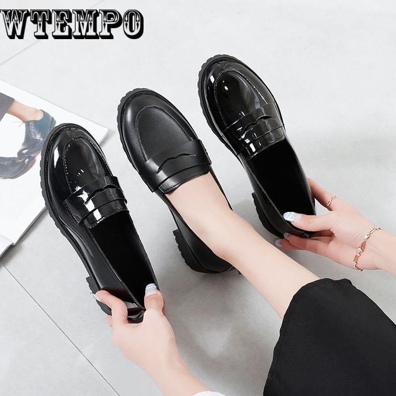 Top Quality Women's Shoes  Leather Women's Flats Shoes Casual Shoes Slip On Women's Loafers