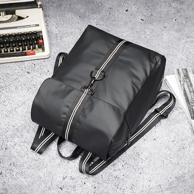 Striped Shoulder Bag Men Women Nylon Anti-theft Waterproof Student Computer Bag Outdoor Travel Bags