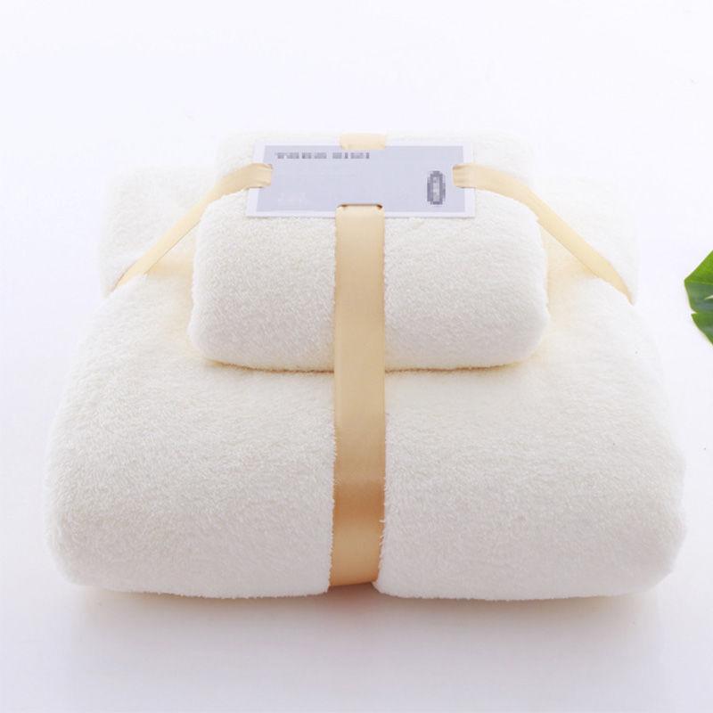 Bath Towel Soft Large Towel Set Thickened Chest Wrapped Pure Cotton Absorbent Soft Bath Quick-drying Coral Fleece Fabric Skin-friendly and Soft