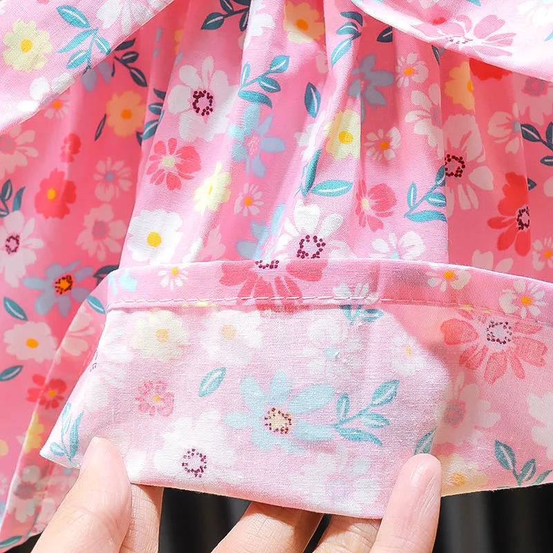 Baby Girl Skirt Summer Dress Princess Suspender Dress Children's Clothing Girl Dress Baby Floral