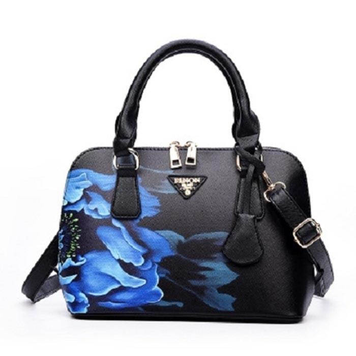 Fashion Womens Bag Printing Shell Bag European American Women's Bag Shoulder Diagonal Mobile Handbag