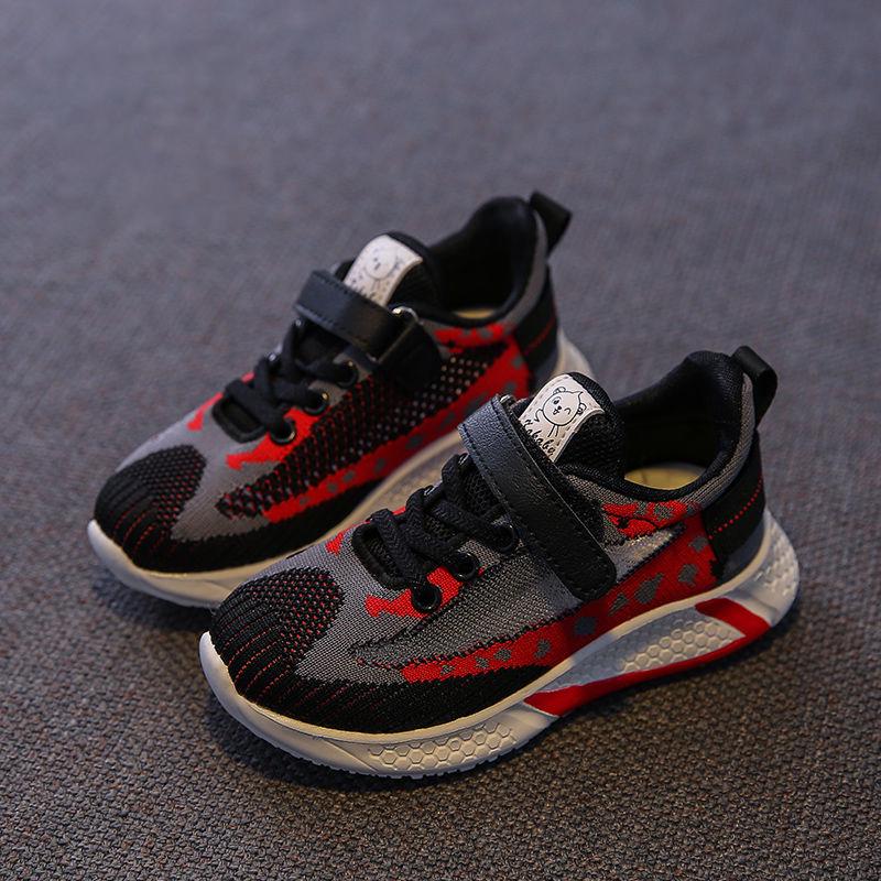 2020 Spring/Autumn Children Shoes Boys Sports Shoes Fashion Brand Casual Kids Sneaker Outdoor Training Breathable Boy Shoes