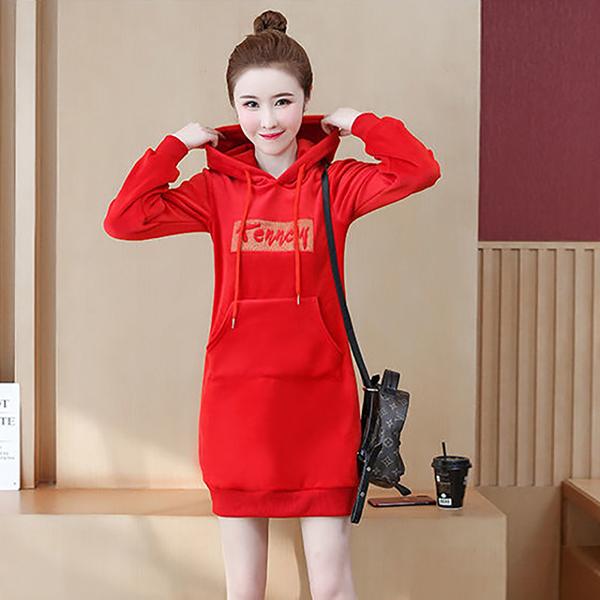 Fashion Trend Gold Velvet Sweater Autumn and Winter Thickening Plus Velvet Warm Hooded Blouse