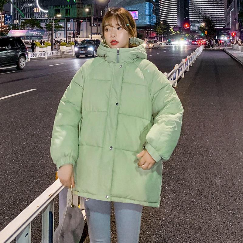 Winter Fashion Trend of Down Cotton Jacket Women's Short Korean Style Loose Warm and Comfortable Bread Jacket