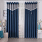 Stitching Curtain Finished High-end Blackout Bedroom Living Room Balcony Bay Window Curtain (1 piece)