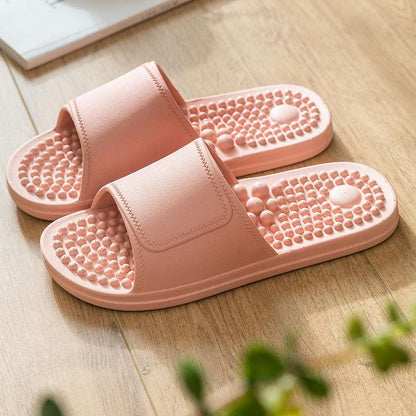 Summer Foot Massage Female Slippers Home Interior Bathroom Bath Non-slip Slippers Male Couple Sandals