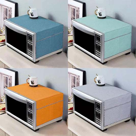 Oven Cover Microwave Oven Dust Cover Cover Cloth Cover Oil-proof Refrigerator Cover Towel Microwave Cover Oven Cover