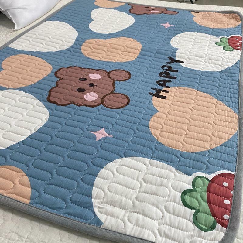 Pure Cotton Menstrual Mats Pedestrian Cushion Suspended Anti-side Leak Baby Diaper Pad Double Waterproof Mattress Breathable Warmth 50*70/70*100cm