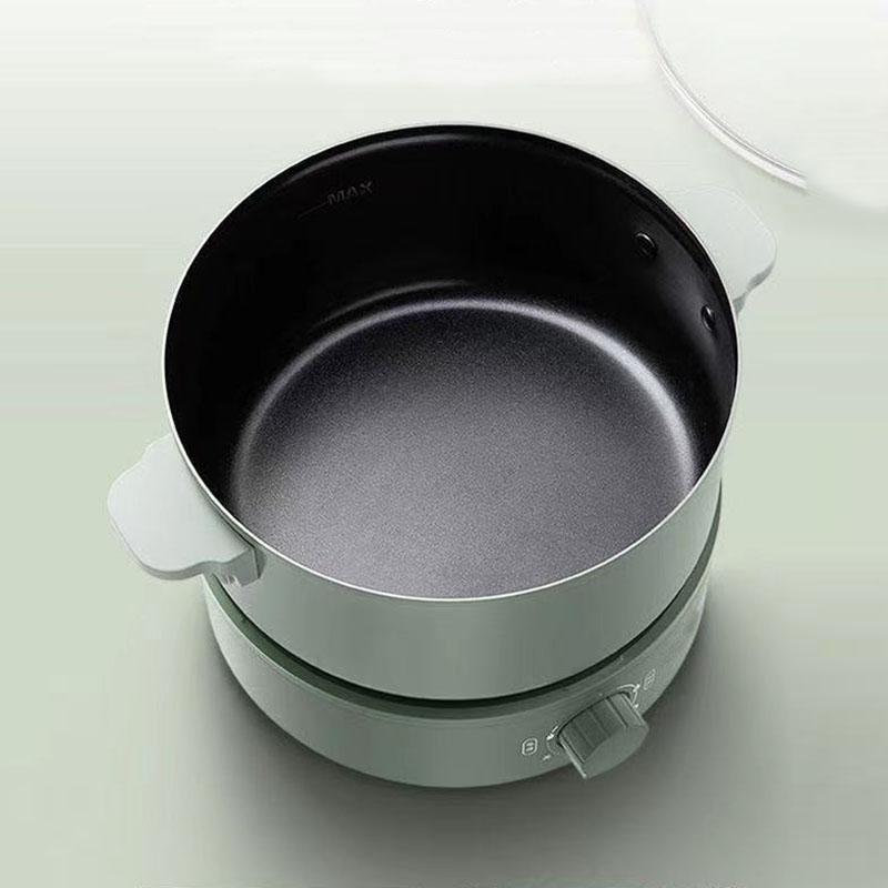 Split Electric Pan Household Steaming and Boiling Electric Pot Noodle Pot Multi-function Electric Boiling Pots and Utensils