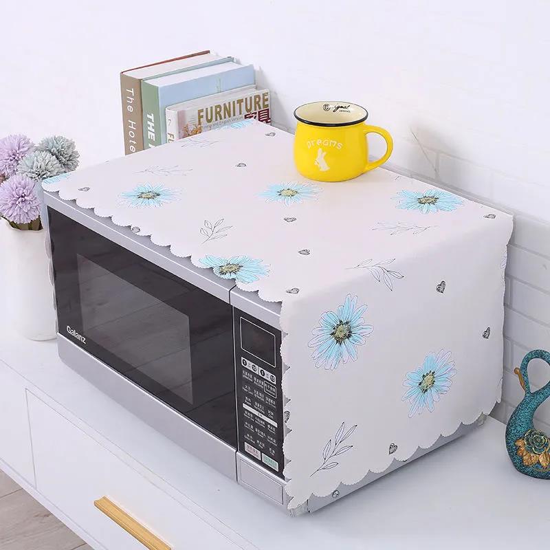 Microwave Cover Cloth Waterproof Oil-proof and Dust-proof Cover for Household Appliances