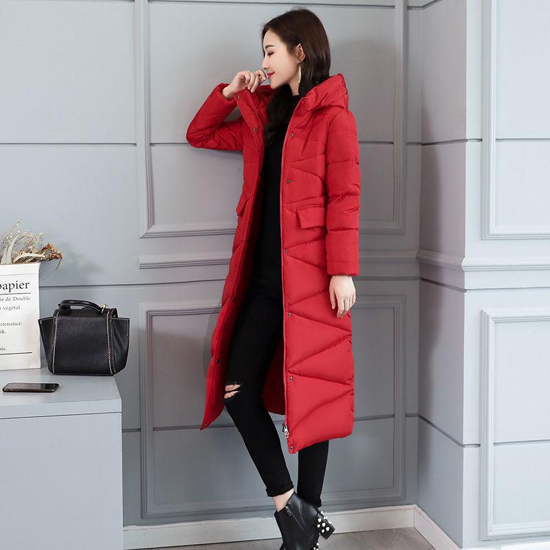 Parka Winter Jacket Women Parka Real Fur Coat Big Fur Collar Hooded Fur Parkas Warm Thick Size