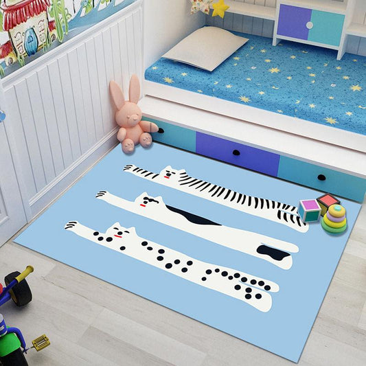 Bedroom Room Cute Cartoon Bedside Carpet Living Room Home Children Crawling Mat