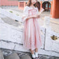 Spring and Summer Models of Improved Hanfu Women's Embroidery Full Chest Skirt Long Skirt Cute Everyday Chinese Elements Full Chest Skirt