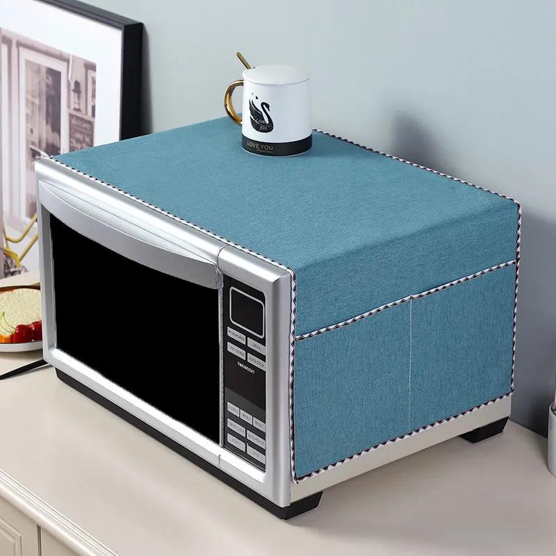 European-style Fabric Microwave Oven Cover Cloth Cover Cover Oil-proof Cover Towel Microwave Oven Dust Cover