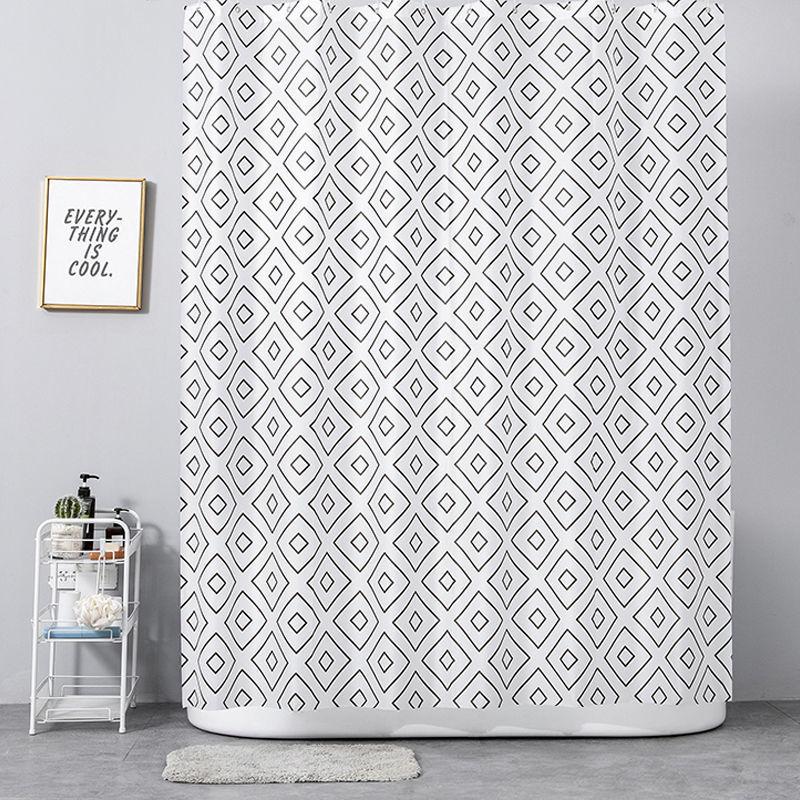 Bathroom Shower Curtain Waterproof and Mildewproof Shower Curtain Fabric Simple Bathroom Curtain Shower Curtain Partition