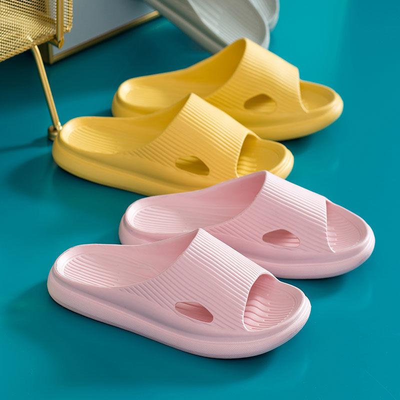 Bathroom Slippers Indoor Non-slip Home Bathing No Smelly Feet Mute Home Sandals and Slippers Soft Air Cushions