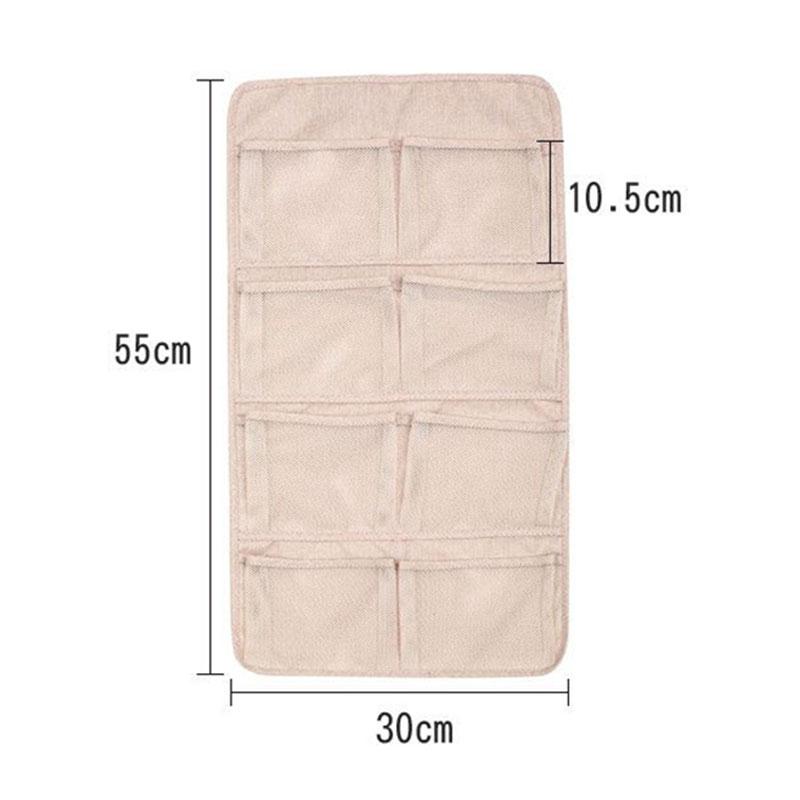 Single-sided Underwear Socks Storage Bag Wall-mounted Storage Bag Hanging Behind The Wardrobe Door Cabinet Door Hanging Bag Small Article Storage Bag