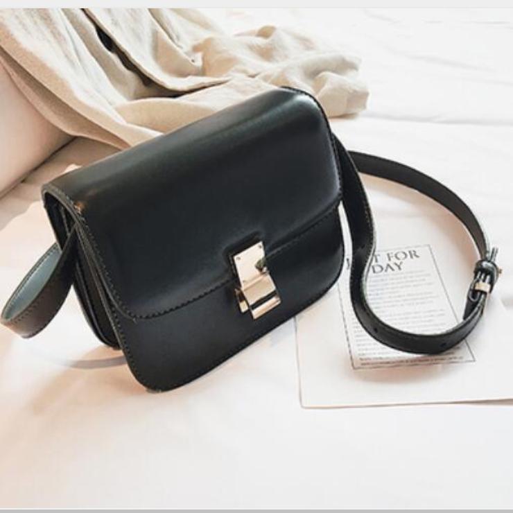 European Vintage Fashion Female Square Bag 2019 New High Quality Pu Leather Women 'S Handbag Simple