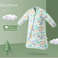 Baby Organic Sleeping Bag Detachable Long Sleeve Wearable Blanket Envelope Winter Warm Girls Boys Clothes Bedding Quilt