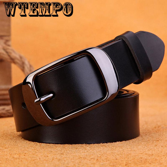 Faux Leather pin Buckle Belts Women Casual Solid Belts Decoration Ladies Fashion Accessories