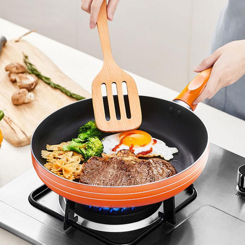 Frying Pan Non-stick Pan Frying Wok Pancake Pan Kitchenware Cookware Non-stick Wok