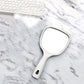 Women Hand-held Makeup Mirror Portable Enlarge Small Mirror  HD Thin and Light Travel Appointment Long Handle