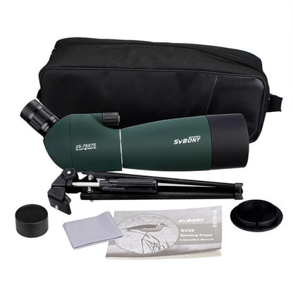 Telescope 20-60x60 Spotting Scope Monocular Powerful Binoculars Bak4 Prism FMC Lens Waterproof W/ Tripod for Hunting