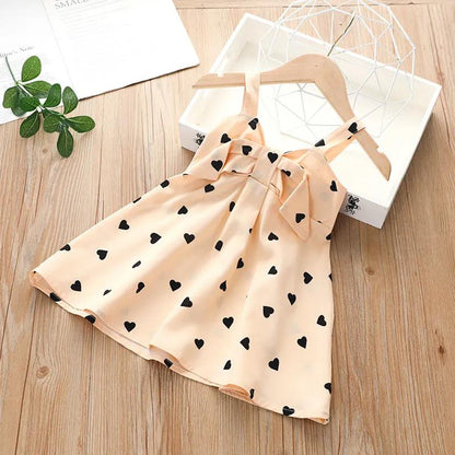 Girls Dress Summer Dress Little Daisy Little Girl Floral Princess Dress Baby Suspender Dress