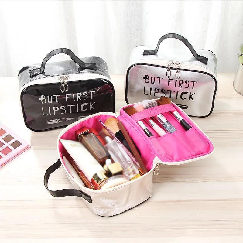 Women Portable Travel Wash Bag Female Transparent Waterproof Makeup Storage Pouch Large Capacity Cosmetic Organizer Beauty Case