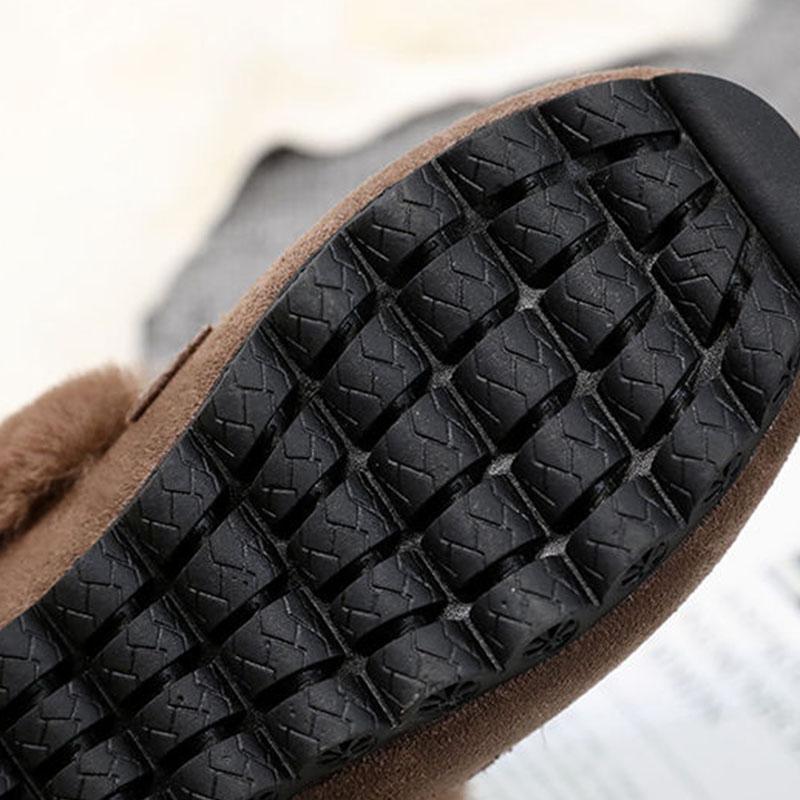 Plus Velvet Warm Snow Wool Shoes Women's Non-slip Flat Cotton Shoes Winter Korean Student Shoes