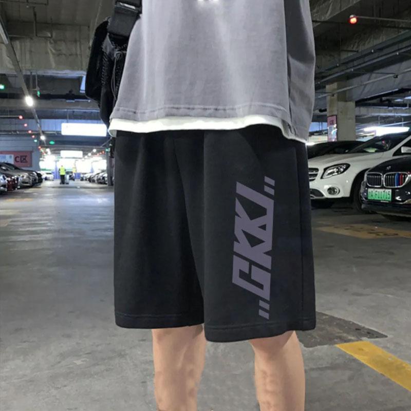 Men's Summer Casual Shorts Loose Sports Breathable Lightweight Five-point Pants Straight All-match Outer Pants