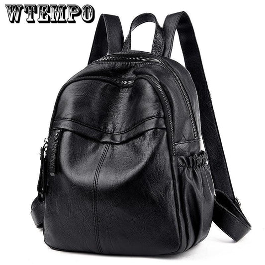 Backpack Student School Bag Fashion Backpack Summer Travel Backpack Canvas Men and Women Middle School Student School Bag Large-capacity Backpack