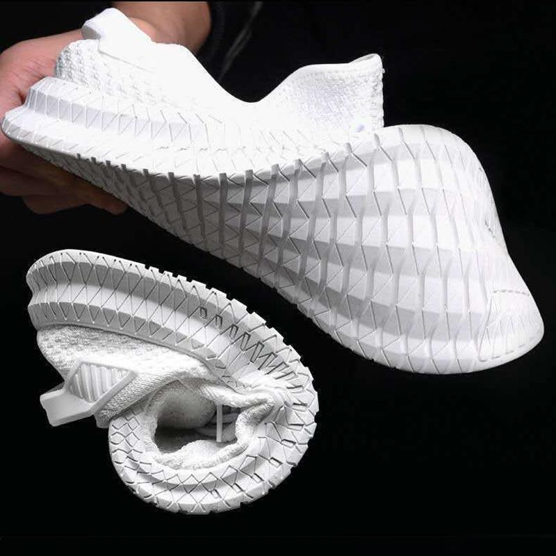 Casual Korean Men's Shoes Breathable Sports Running Shoes Low-cut Men's Trendy Sneakers