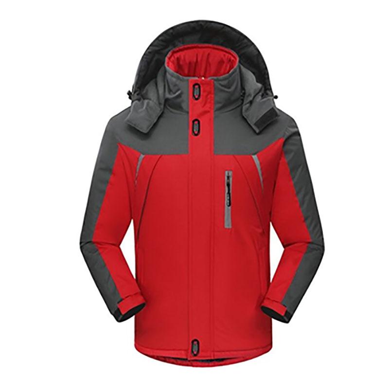 Plush Thick Plus Size Cotton Jacket Winter Outdoor Windproof Waterproof Coats Mountaineering Ski Top