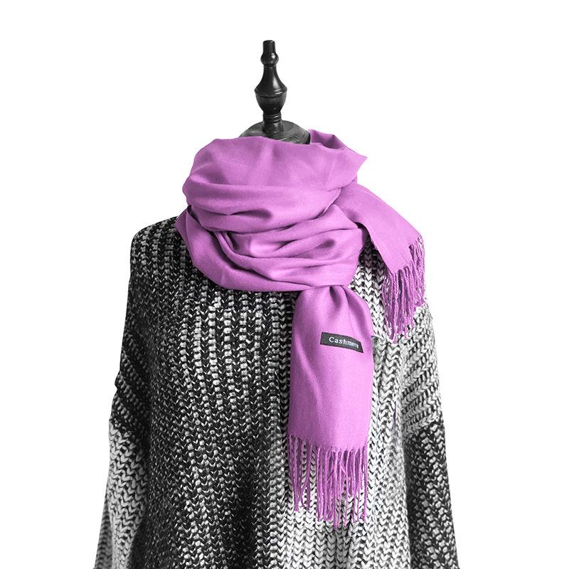 Birthday present Winter warm scarf Christmas gift Woman Trend Wild Shawl scarf Long section scarf