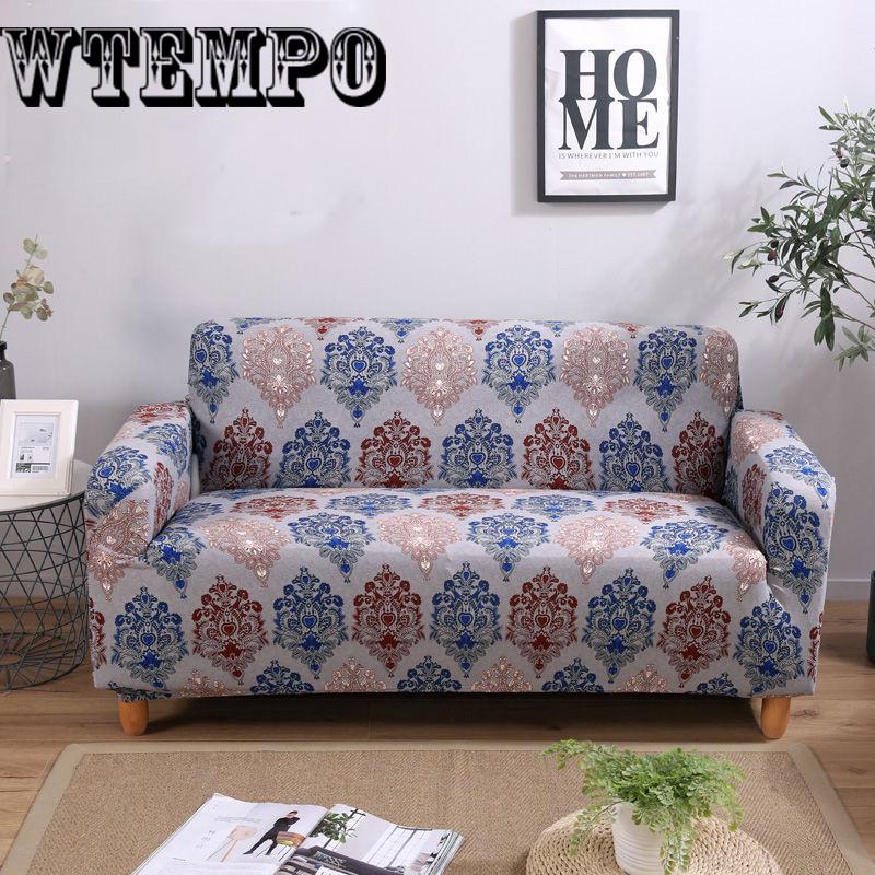 Elastic Sofa Protector Cover for Living Room Sofa  Sectional Sofa cover 1/2/3/4 Seater