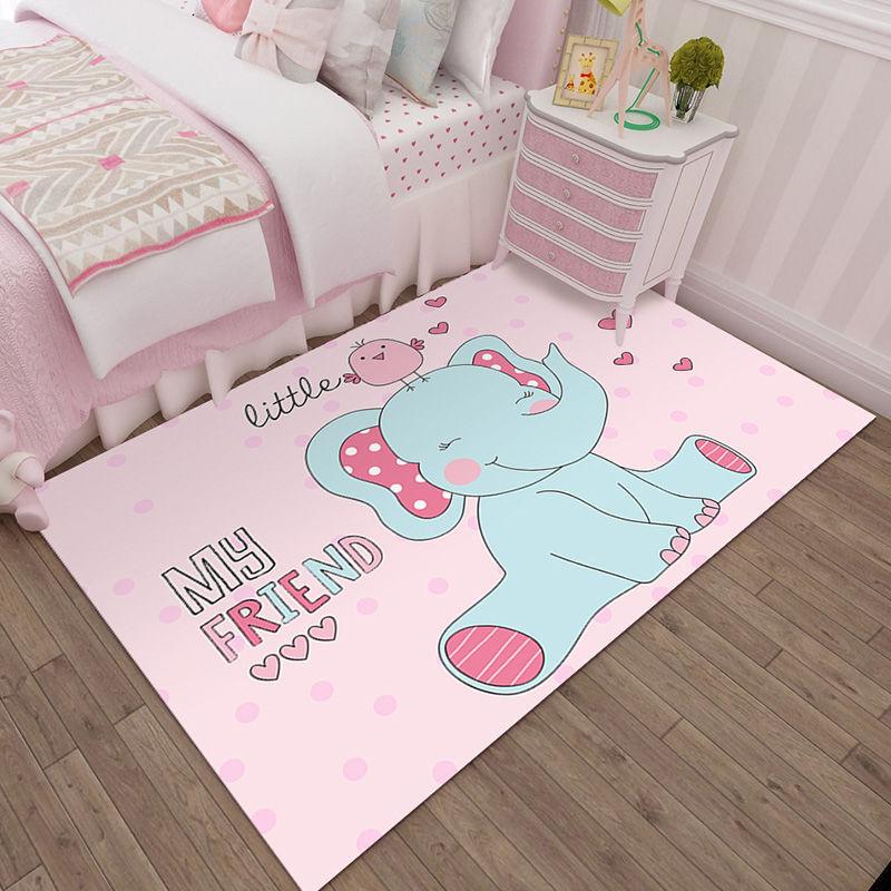 Living Room Home Children Crawling Mat Bedroom Room Cute Cartoon Bedside Carpet