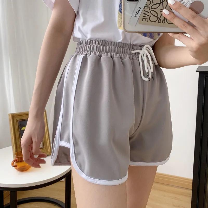 Sports Shorts Women's Summer Outer Wear Yoga Running Fitness Three-point Pants Home Pajama Pants Casual High Waist Loose Shorts Pants