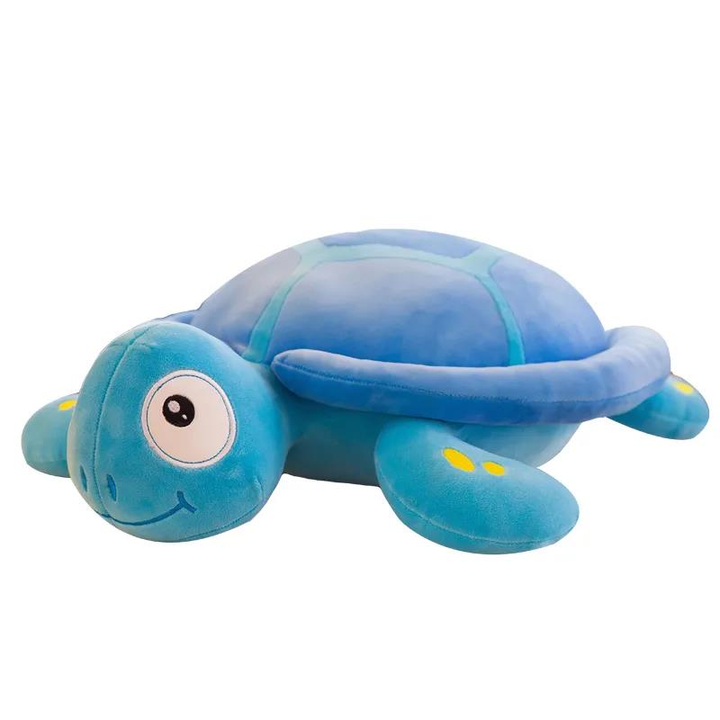 Children's Plush Animal Toys Soft Multicolor Turtle Plush Doll Cute Plush Animal Doll Pillow Boys Girls Birthday Gifts