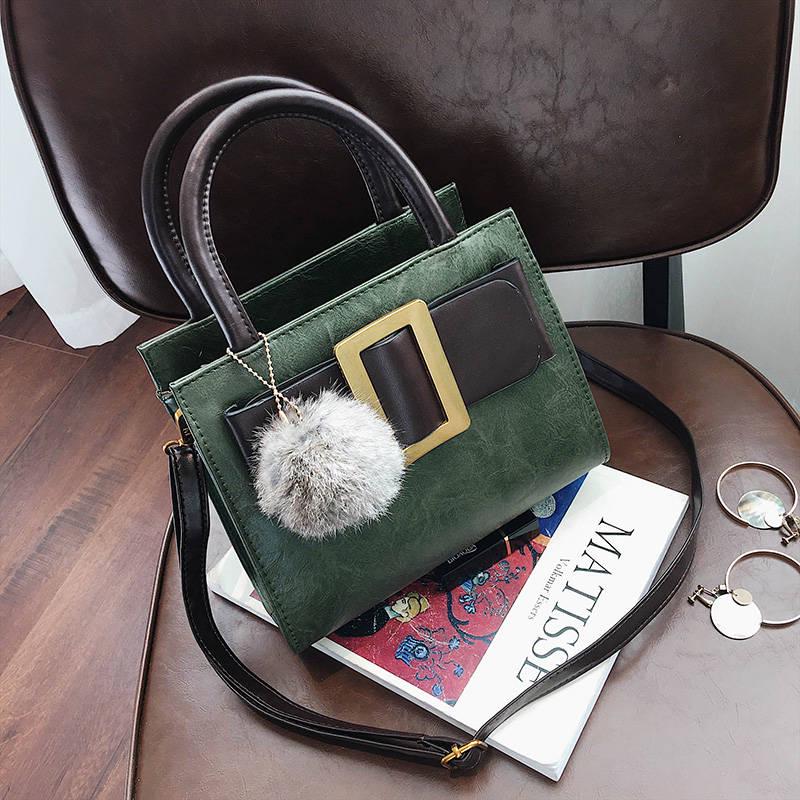 Korean Version of The Tide Minimalist Hundred Shoulder Bag Retro Personality Small Bags Messenger Hand Bag