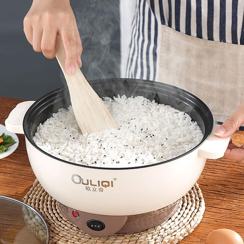 Multifunctional Electric Cooker Student Dormitory Electric Frying Pan Nonstick Household