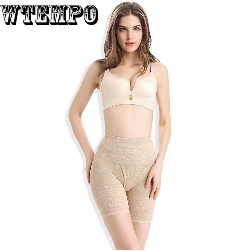 High waist tights postpartum hips belly pants body pants corset thin section shaping pants women