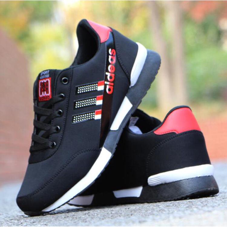 Men's shoes breathable Korean casual shoes sports shoes flying mesh shoes lace casual men's shoes